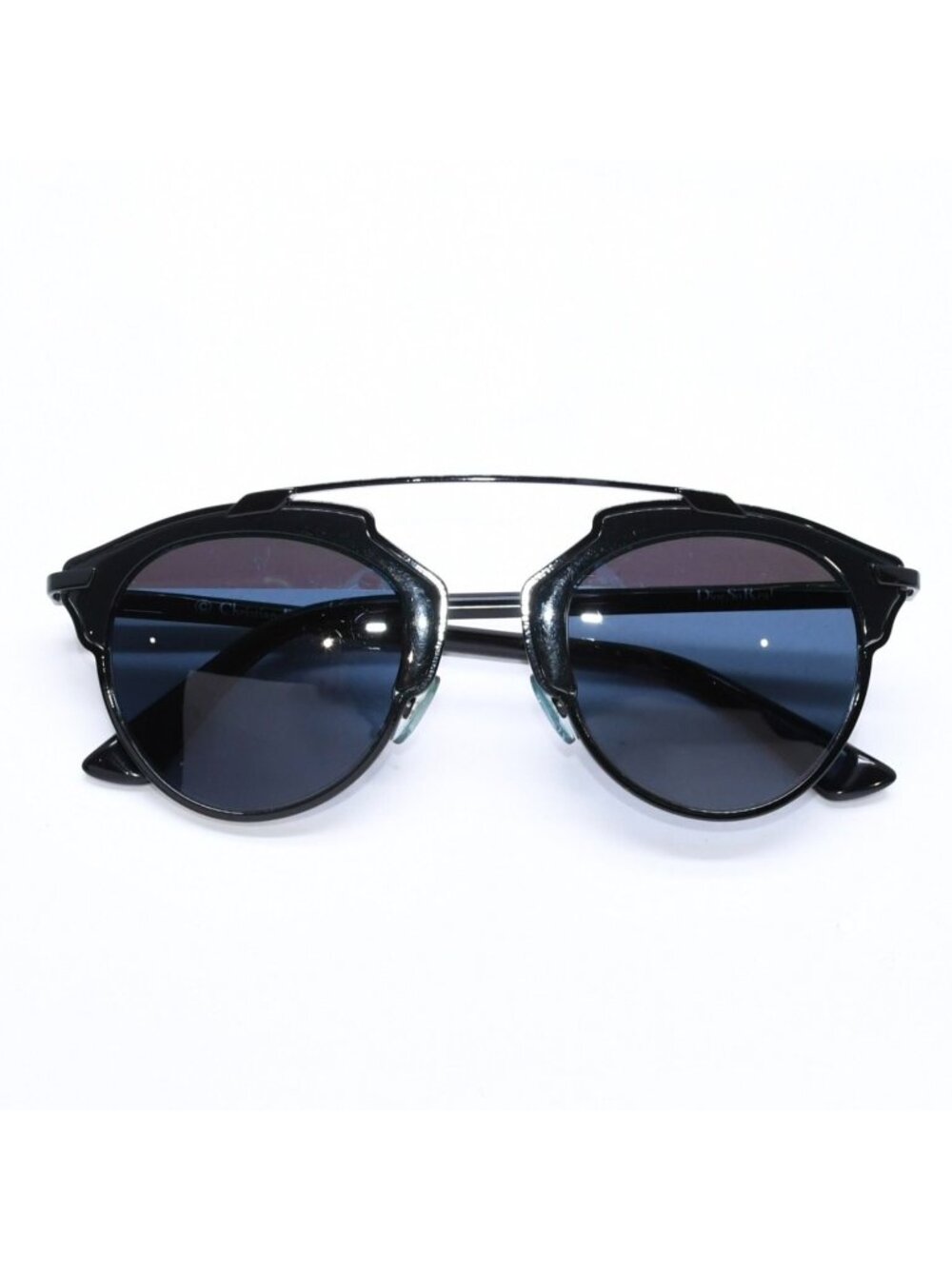 Dior So Real Sunglasses Eyewear Black Blue